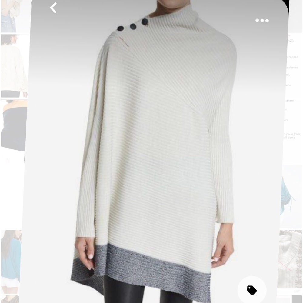 Rag & Bone Reanna Poncho Sweater